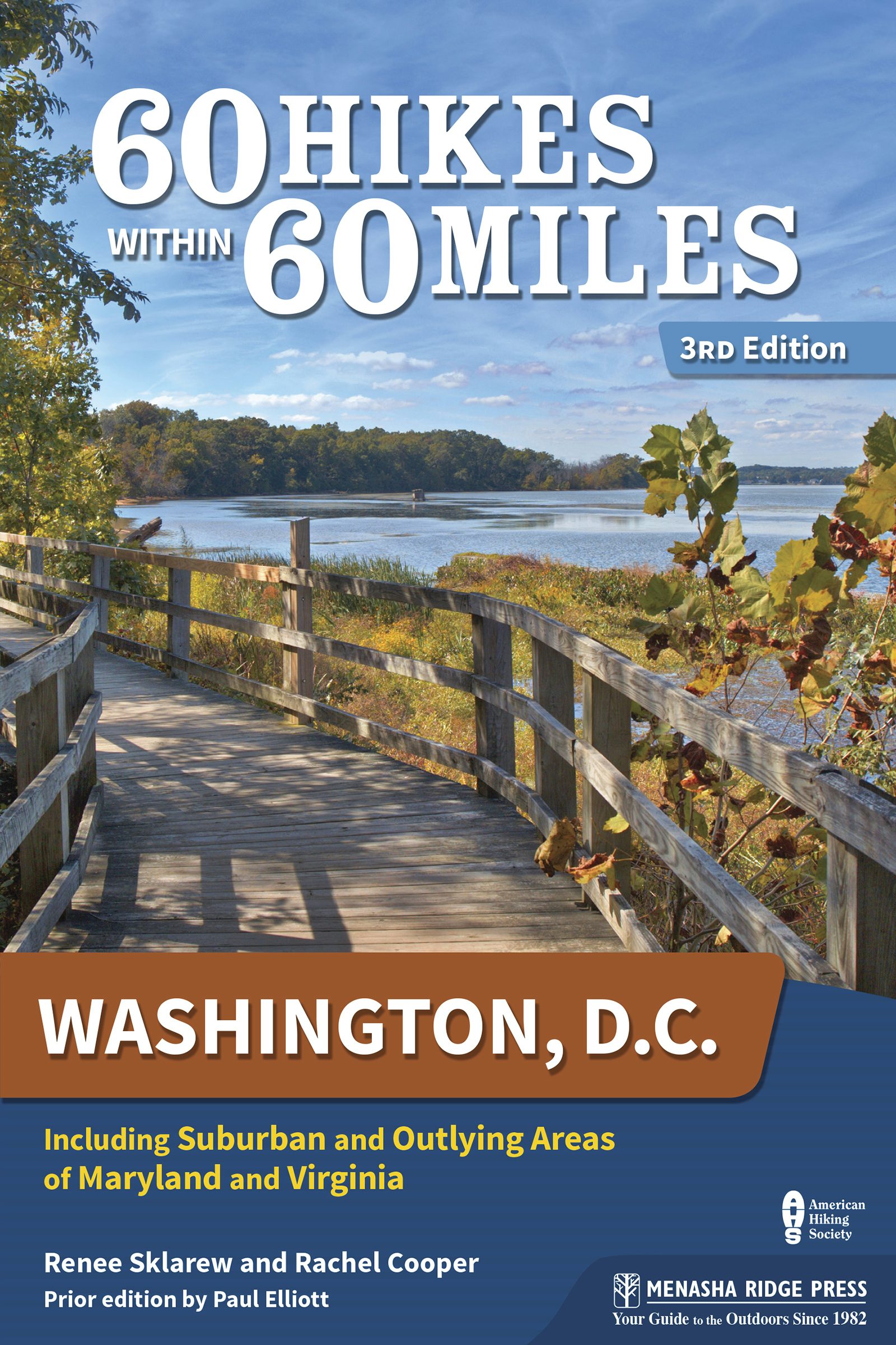 Book cover image for 60 Hikes Within 60 Miles: Washington, D.C. ISBN: 9781634040839